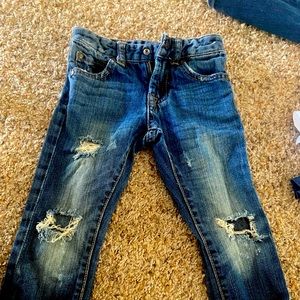 Toddler size 4-  7 jeans